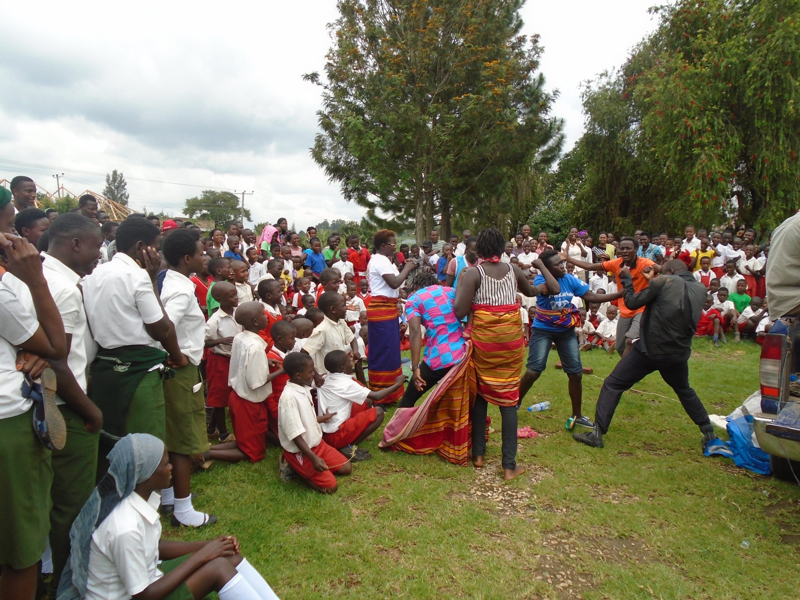 Drama performance on the effects of Malaria and Gender Based Violence in Families scaled